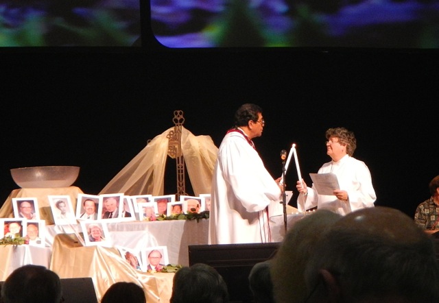 Passing on the light of ministry to the next generation