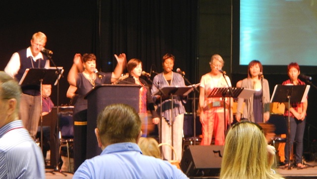 praise team at ACS 2013