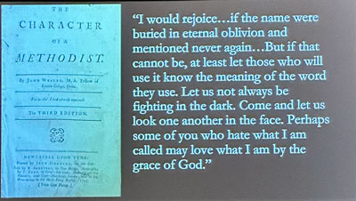 Character of Methodist quote
