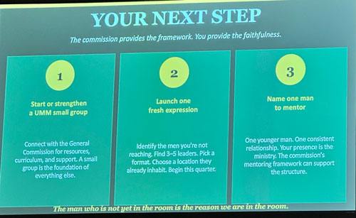 Your Next Step slide