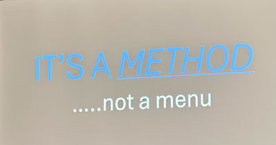 Method NOT a menu