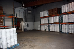 racks of flood kits